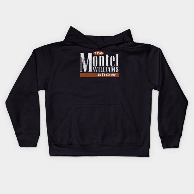 The Montel Williams Show / Vintage Look 90s Style Design Kids Hoodie by DankFutura